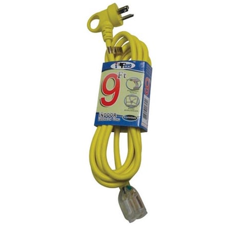 Conntek I-PLug 24161-108 9 in. 3 Plug Yellow I Plug LED CO10773